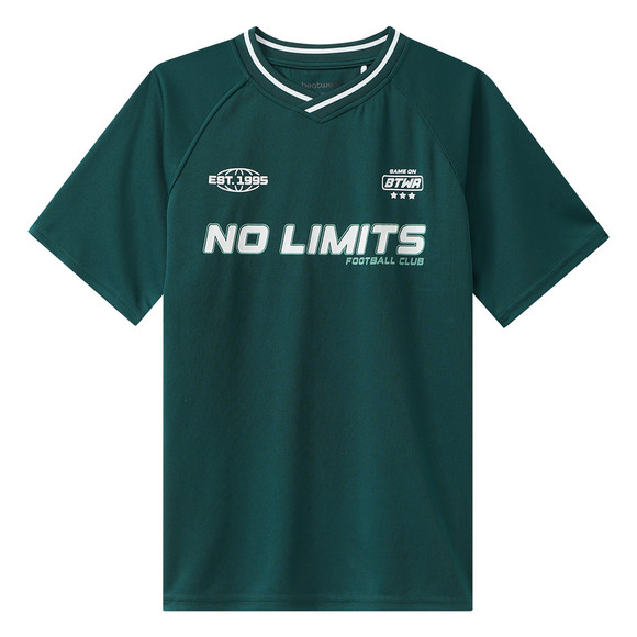 Jungen Sport-T-Shirt im Trikot-Style