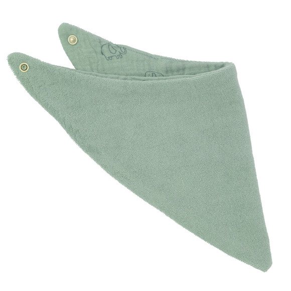 Baby Musselin-Bandana mit Frottee-Innenseite 