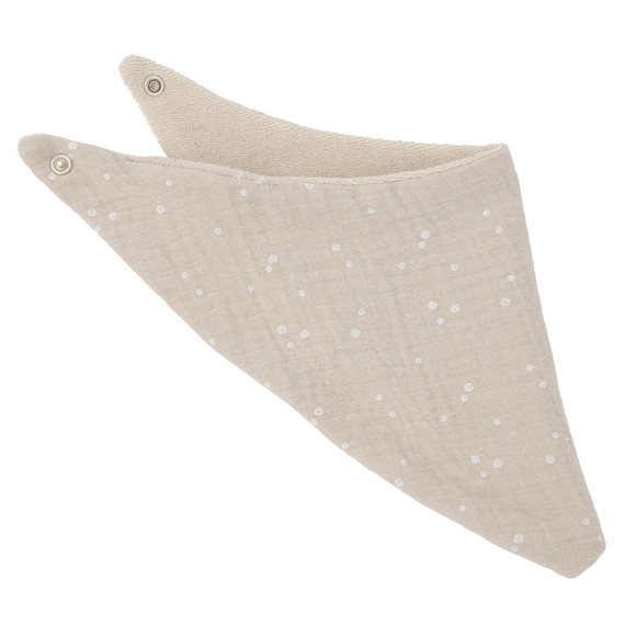 Baby Musselin-Bandana mit Frottee-Innenseite 