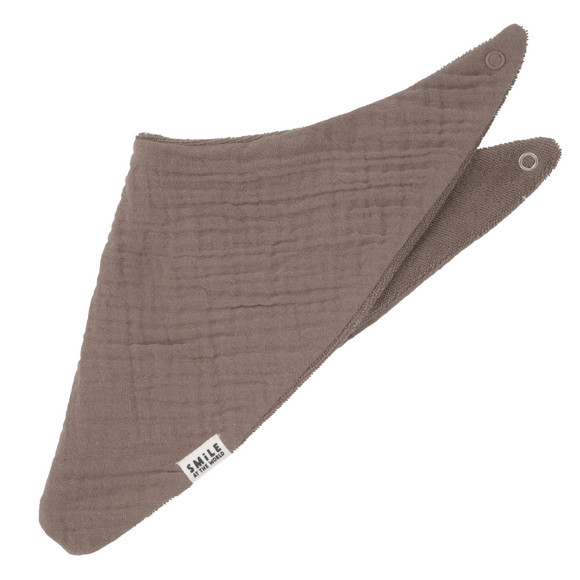 Baby Musselin-Bandana mit Frottee-Innenseite