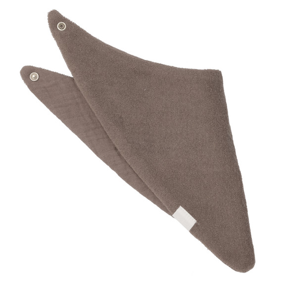 Baby Musselin-Bandana mit Frottee-Innenseite