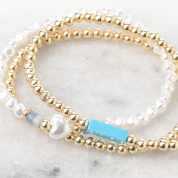 3 Damen Armbänder im Set