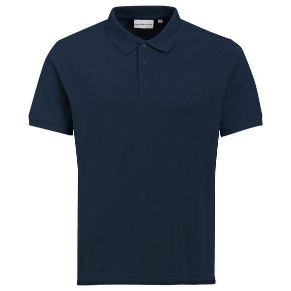 Herren Poloshirt unifarben