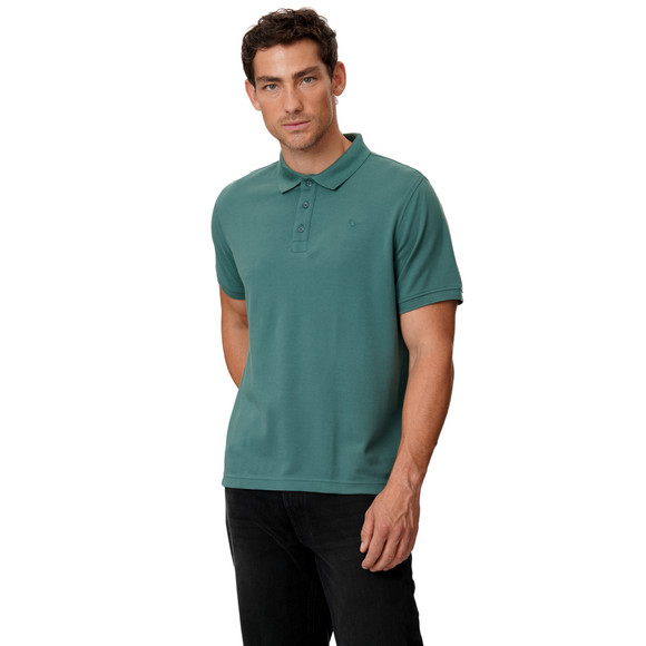 Herren Poloshirt unifarben