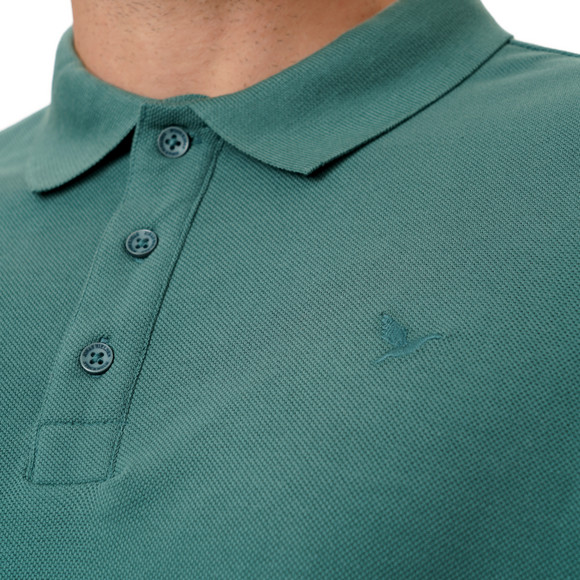 Herren Poloshirt unifarben