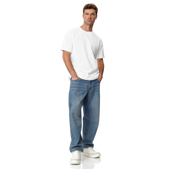 Herren T-Shirt unifarben