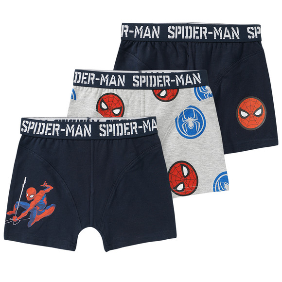 3 MARVEL Spider-Man-boxershorts met prints