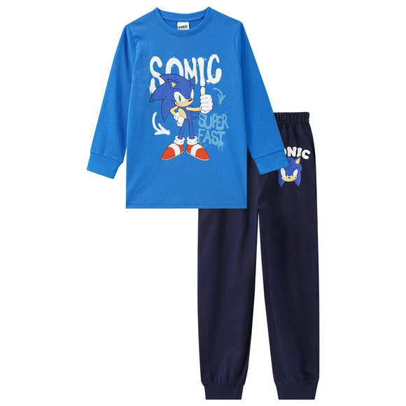 Sonic Schlafanzug mit Prints