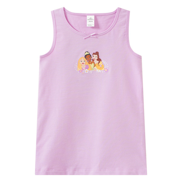 2 Disney Princess-onderhemden met prints