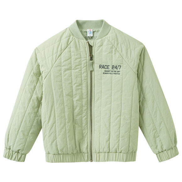 Jungen Steppjacke mit Stickerei