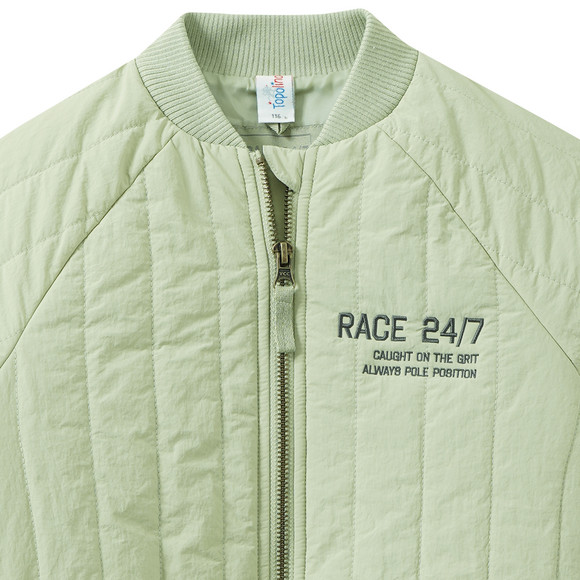 Jungen Steppjacke mit Stickerei