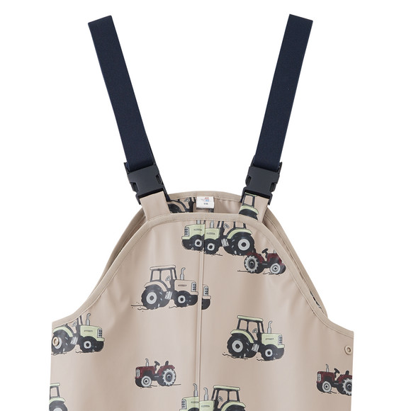 Jungen Regenhose mit Traktor-Allover