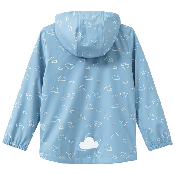 Jungen Regenjacke mit Wolken-Allover