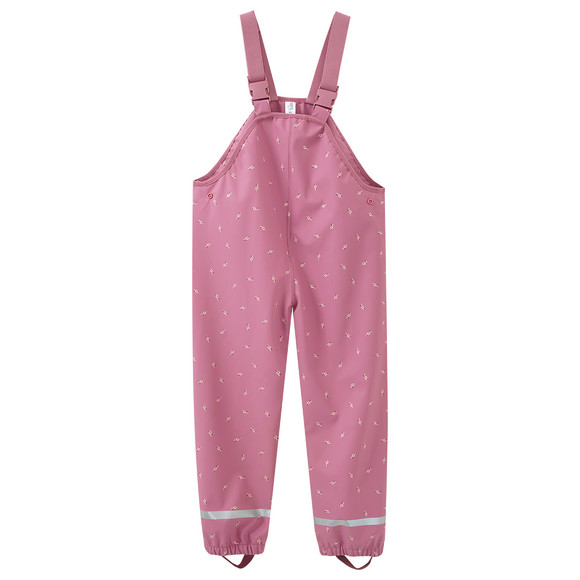 Mädchen Regenhose mit Blümchen