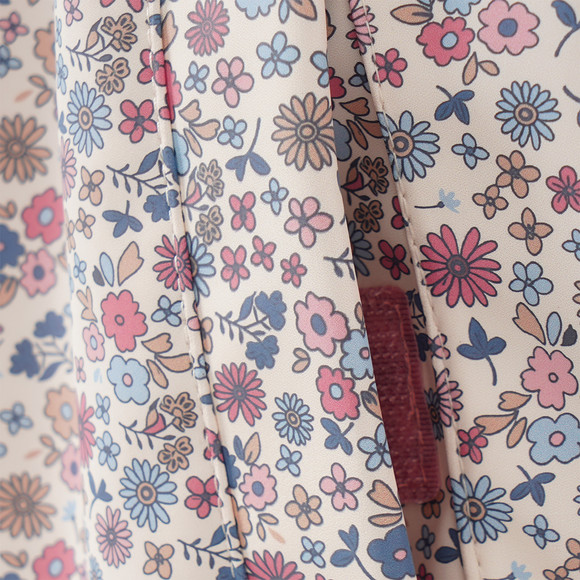 Mädchen Regenjacke im Millefleur-Design