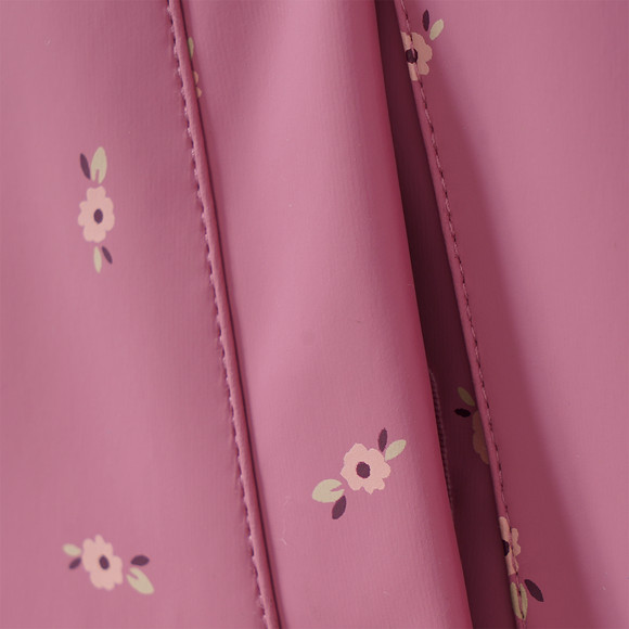 Mädchen Regenjacke mit Blümchen