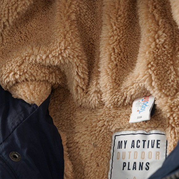 Jungen Steppjacke mit Kapuze