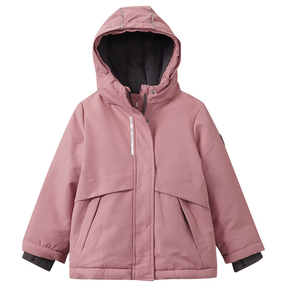 Mädchen Parka mit Fellimitat