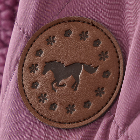 Mädchen Kurzmantel mit Teddyplüsch