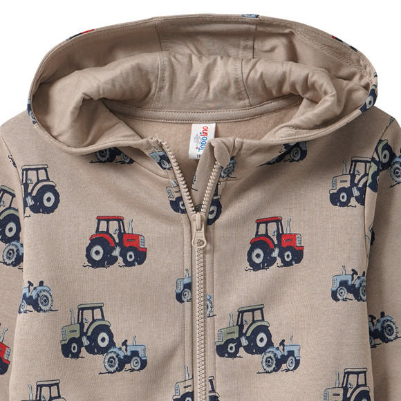 Jungen Sweatjacke mit Kapuze