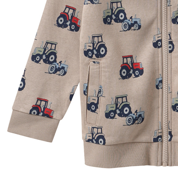 Jungen Sweatjacke mit Kapuze