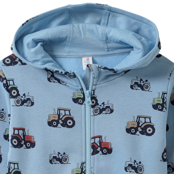 Jungen Sweatjacke mit Kapuze