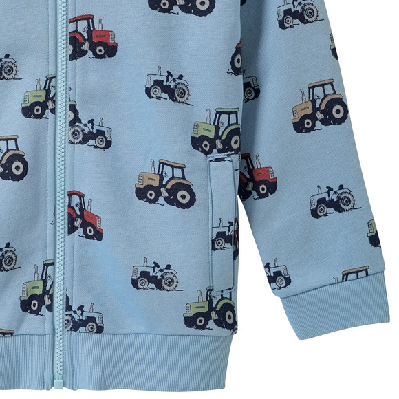 Jungen Sweatjacke mit Kapuze