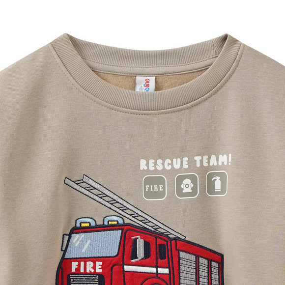 Jungen Sweatshirt mit Applikation