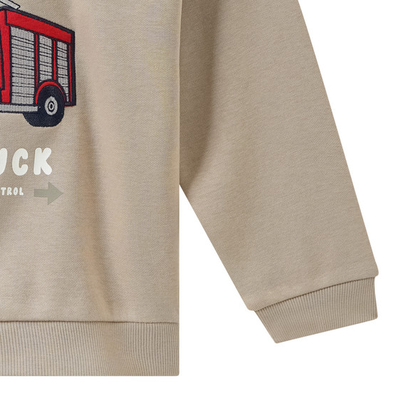Jungen Sweatshirt mit Applikation