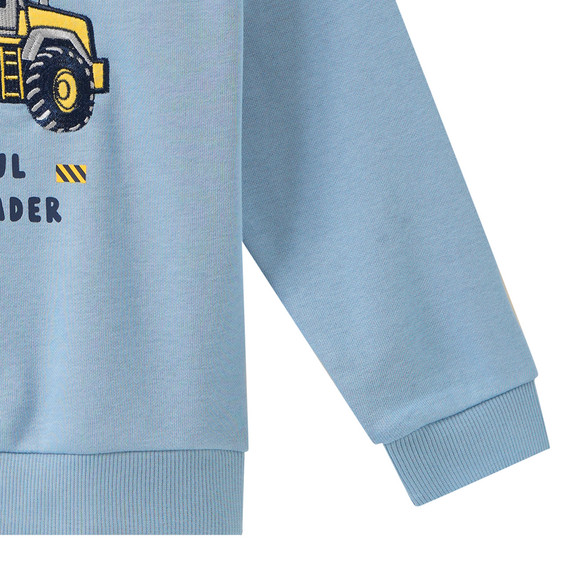Jungen Sweatshirt mit Applikation