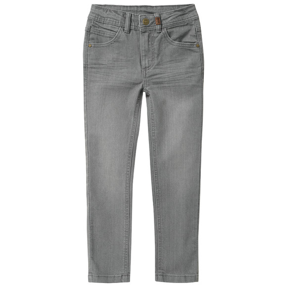 Jungen Slim-Jeans im 5-Pocket-Style grau