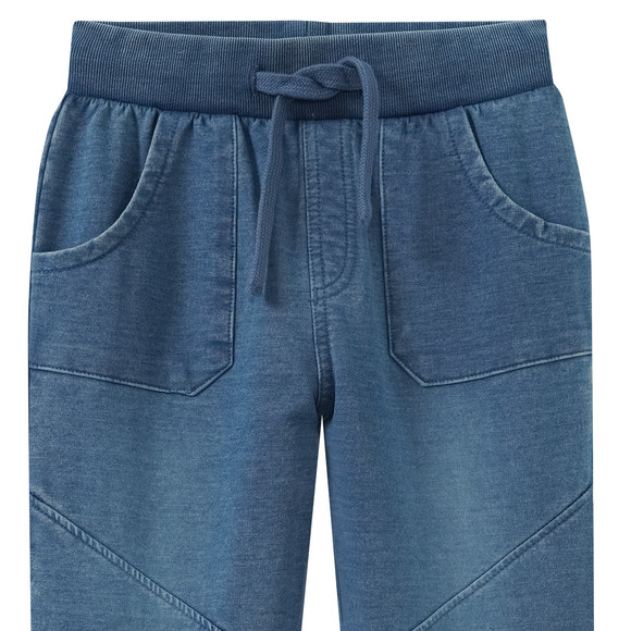 Jungen Jogginghose in Denim-Optik
