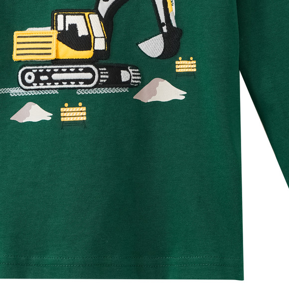 Jungen Langarmshirt mit Applikation