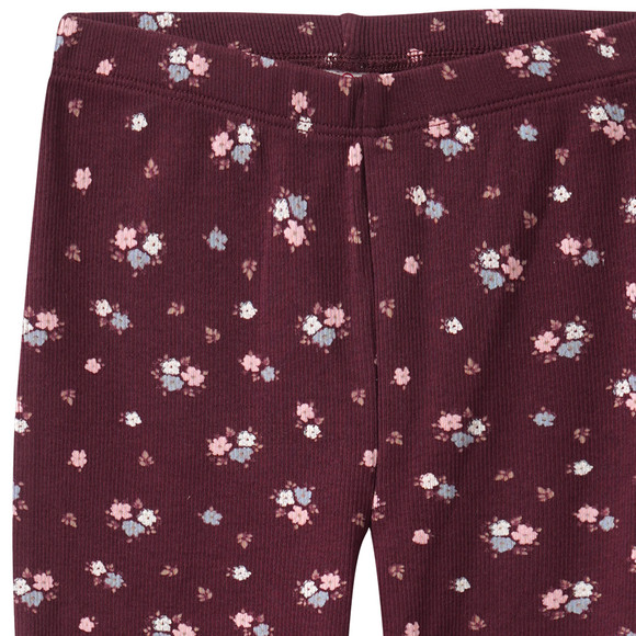 Mädchen Leggings mit Blumen-Allover