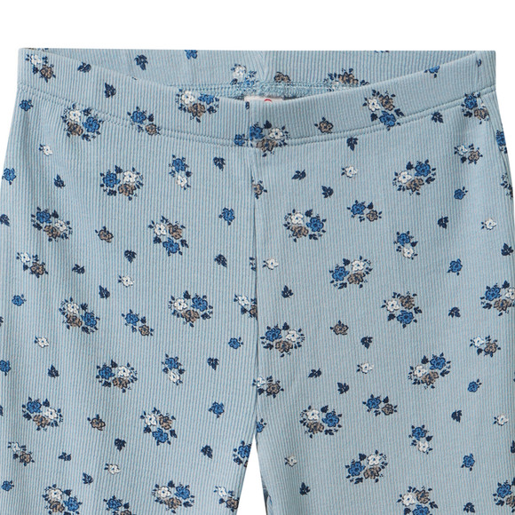 Mädchen Leggings mit Blumen-Allover