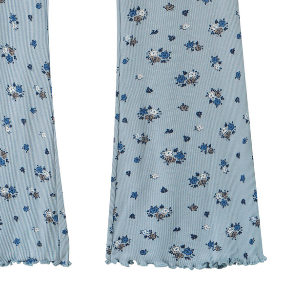 Mädchen Leggings mit Blumen-Allover