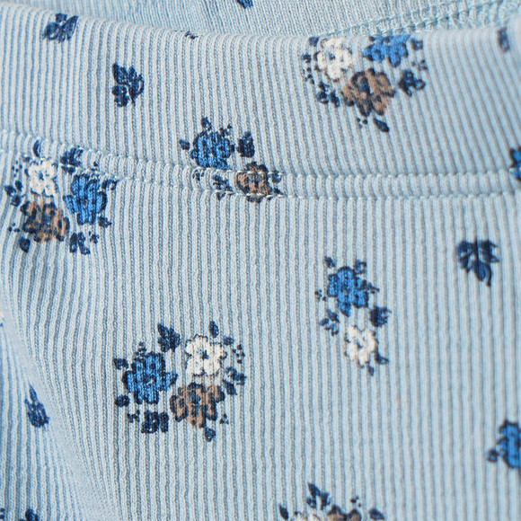 Mädchen Leggings mit Blumen-Allover