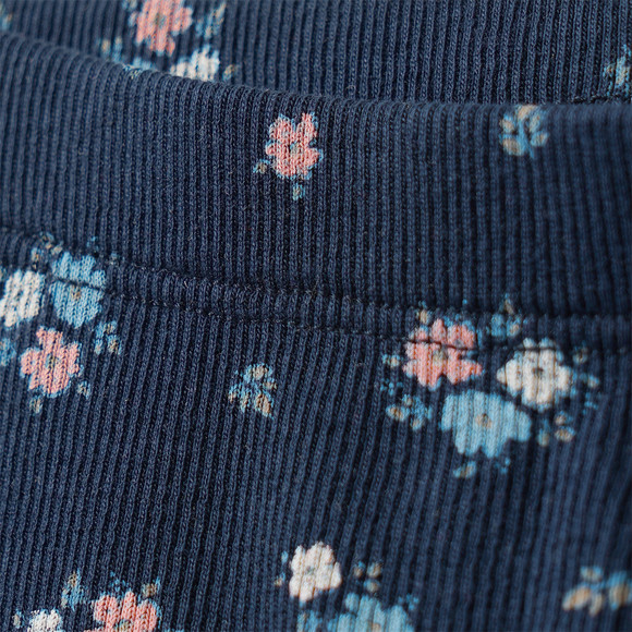 Mädchen Leggings mit Blumen-Allover