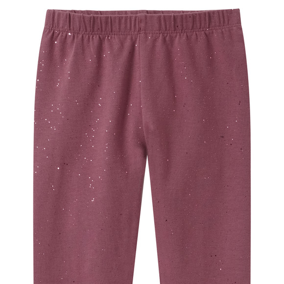 Mädchen Leggings mit Glitzer 