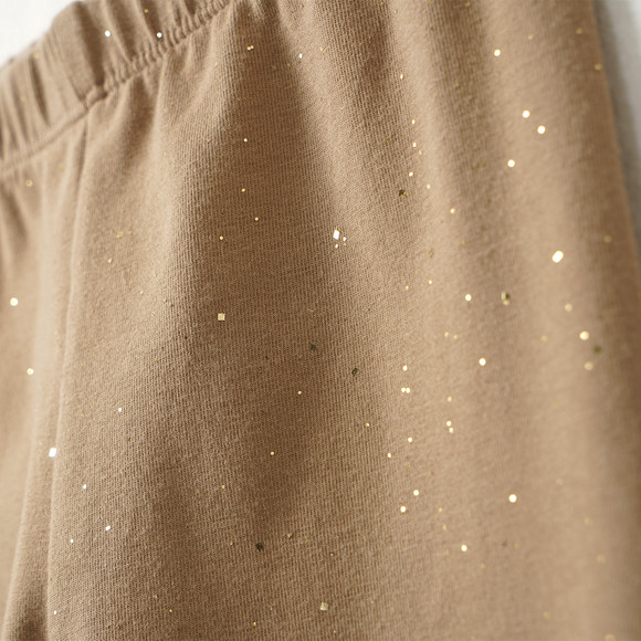 Mädchen Leggings mit Glitzer 