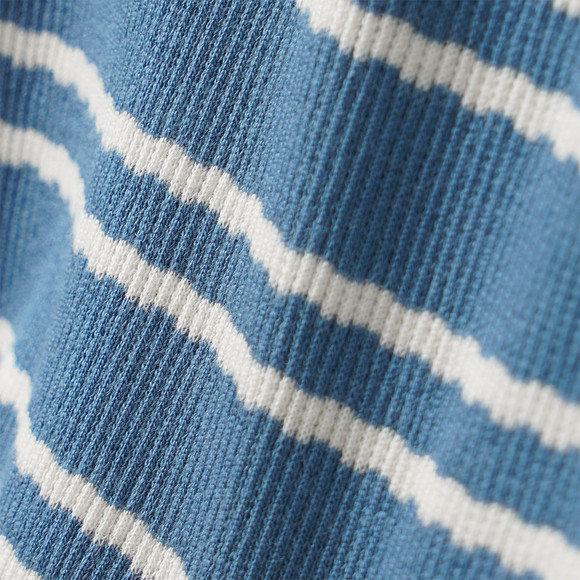 Mädchen Langarmshirt mit Rippstruktur
