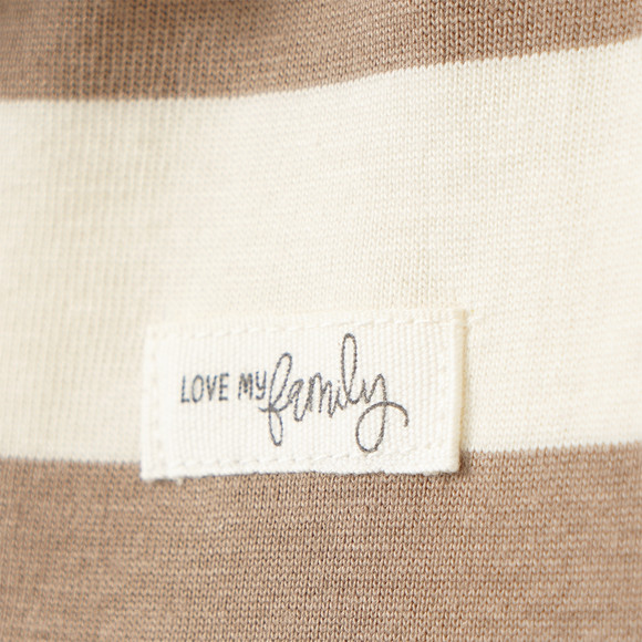 Baby Polo-Langarmshirt mit Streifen
