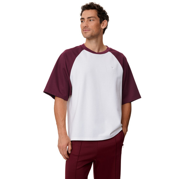 Herren T-Shirt mit Flächenteiler