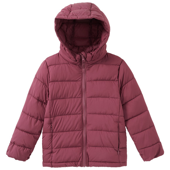 Mädchen Steppjacke mit abnehmbarer Kapuze