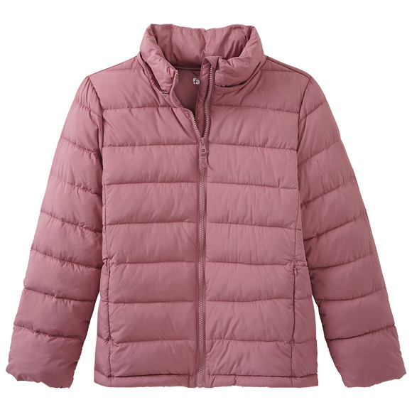Mädchen Steppjacke mit abnehmbarer Kapuze