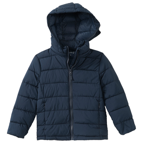 Jungen Steppjacke mit abnehmbarer Kapuze
