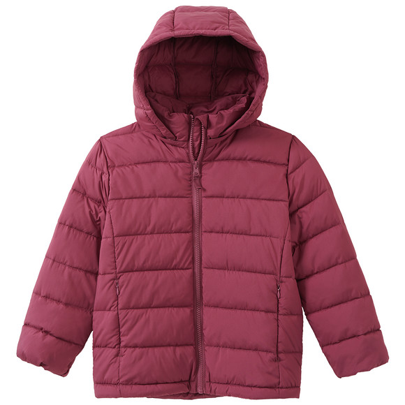 Mädchen Steppjacke mit abnehmbarer Kapuze
