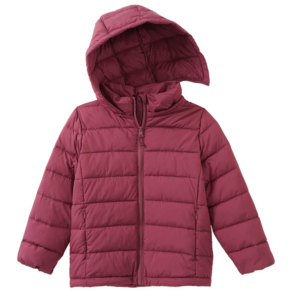 Mädchen Steppjacke mit abnehmbarer Kapuze