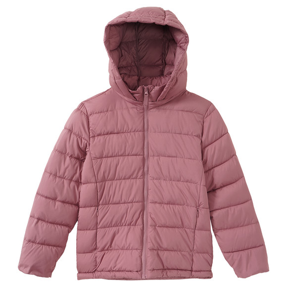 Mädchen Steppjacke mit abnehmbarer Kapuze