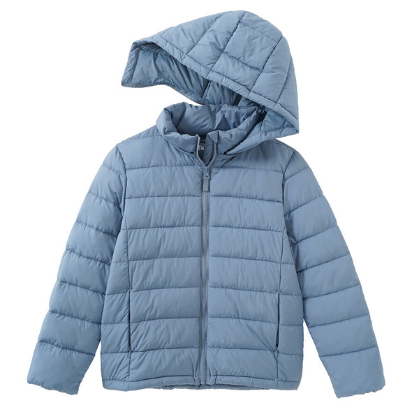 Jungen Steppjacke mit abnehmbarer Kapuze